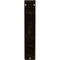 Ekena Millwork Eris Wrought Iron Bracket, (Triple center brace), Antiqued Pale Gold 2"W x 7 1/2"D x 10"H BKTM02X07X10TERAPG - alternate 7